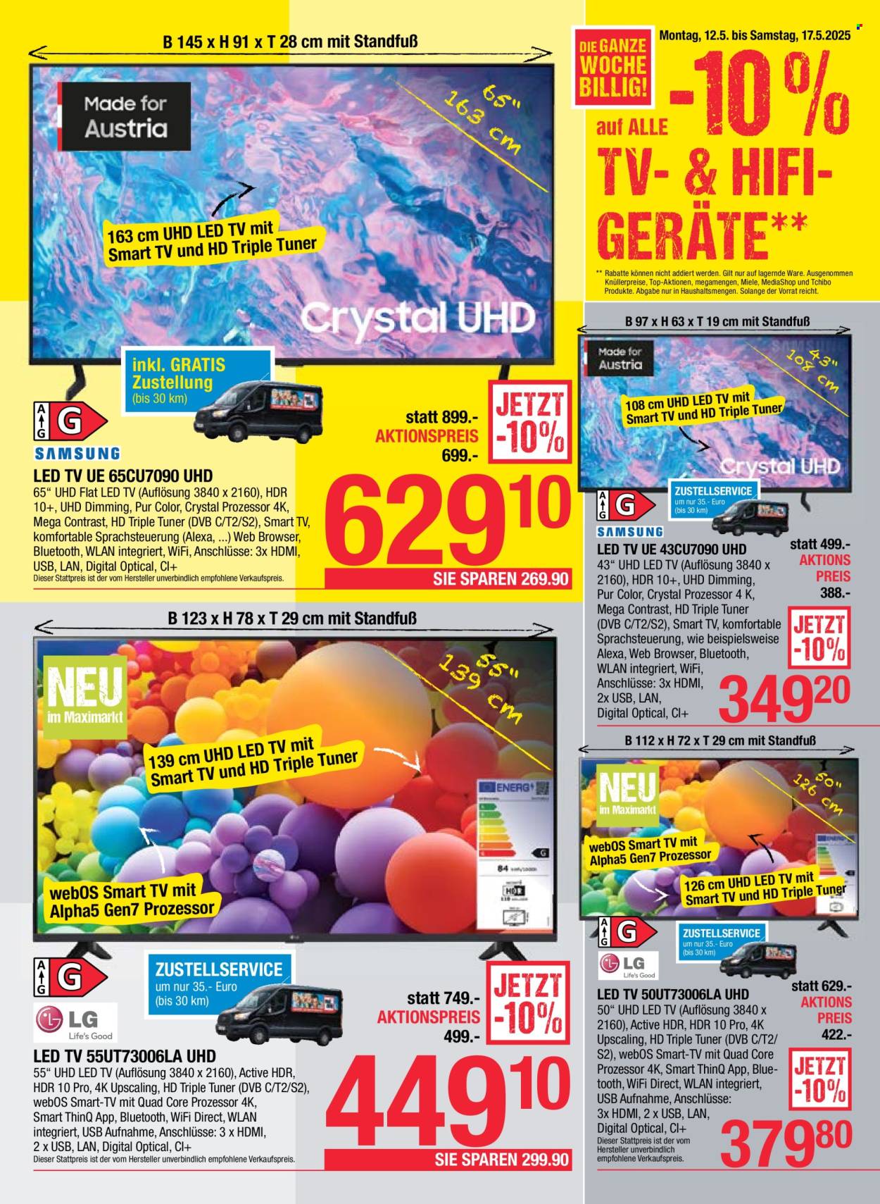 Angebote Maximarkt - 12.5.2025 - 17.5.2025. Seite 1