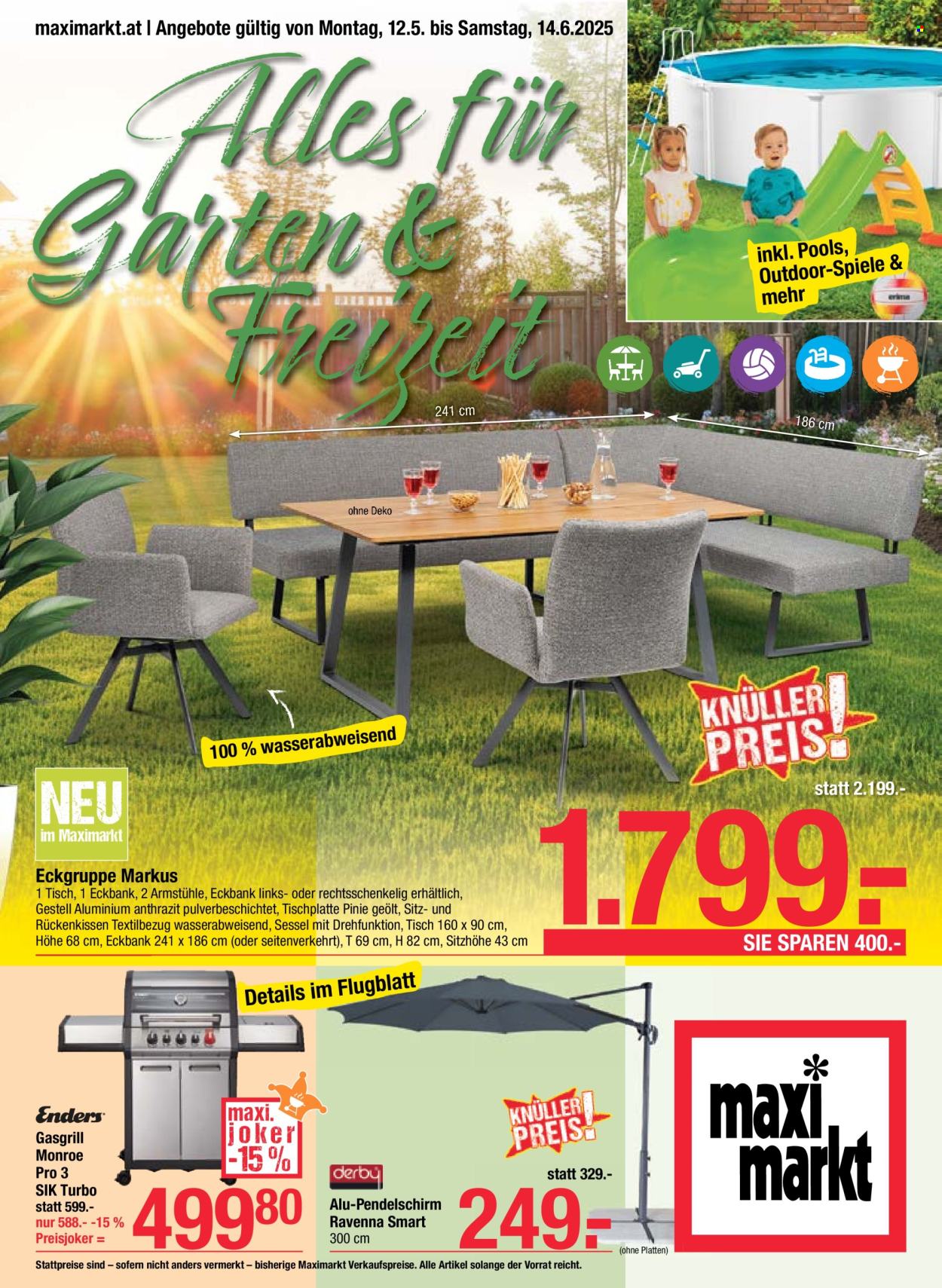 Angebote Maximarkt - 12.5.2025 - 14.6.2025. Seite 1