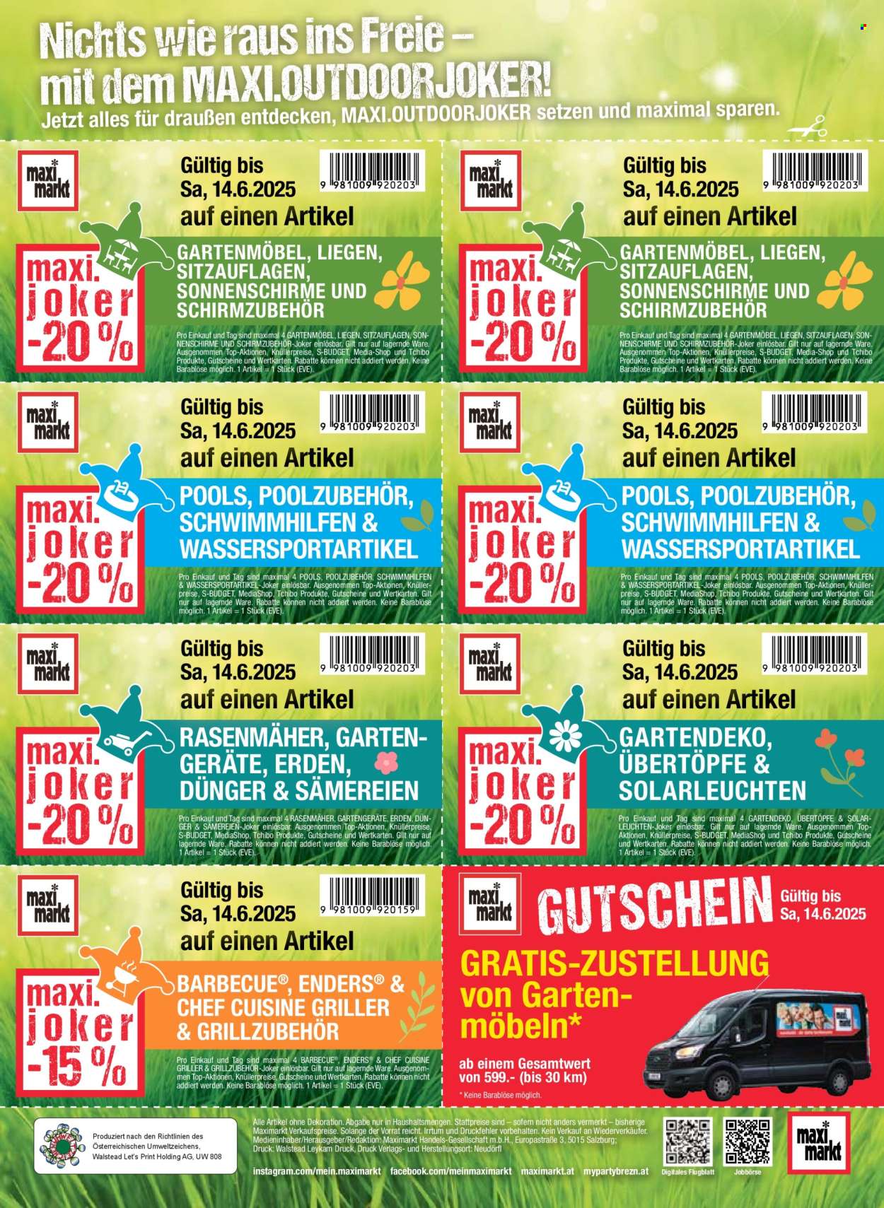 Angebote Maximarkt - 12.5.2025 - 14.6.2025. Seite 1