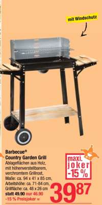 Barbecue® Country Garden Grill