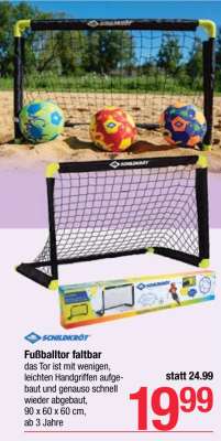 Fußballtor faltbar