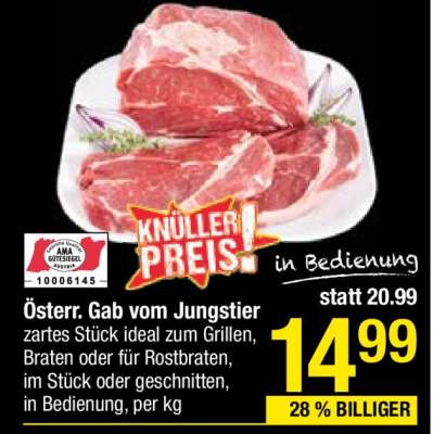 Österr. Gab vom Jungstier