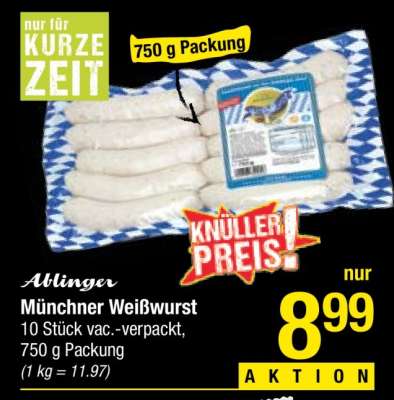 Ablinger Münchner Weißwurst
