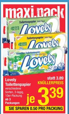 Lovely Toilettenpapier