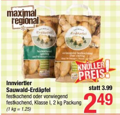 Innviertler Sauwald-Erdäpfel