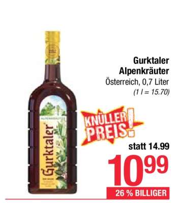 GURKTALER ALPENKRÄUTER