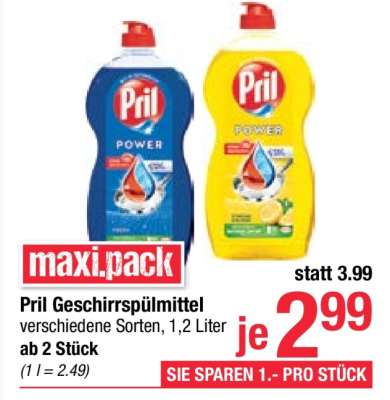 Pril Geschirrspülmittel