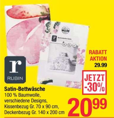 SATIN-BETTWÄSCHE