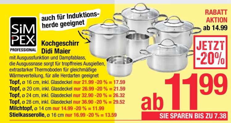 Kochgeschirr Didi Maier