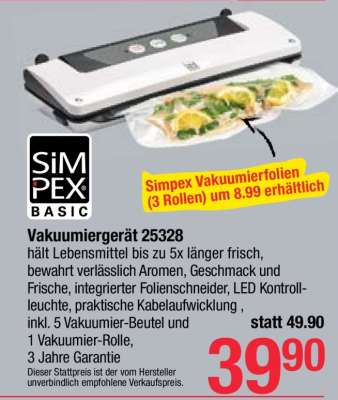 Vakuumiergerät 25328