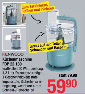 Küchenmaschine FDP 22.130
