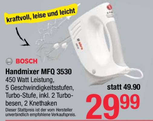Handmixer MFQ 3530