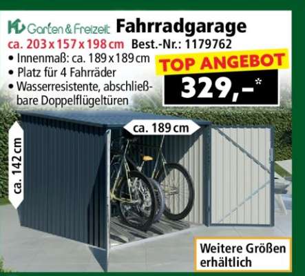 Fahrradgarage