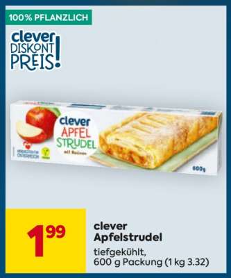 clever Apfelstrudel