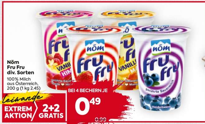 Nöm Fru Fru div. Sorten