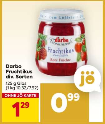 Darbo Fruchtikus div. Sorten