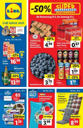Angebote Lidl - 15.5.2025 - 21.5.2025.