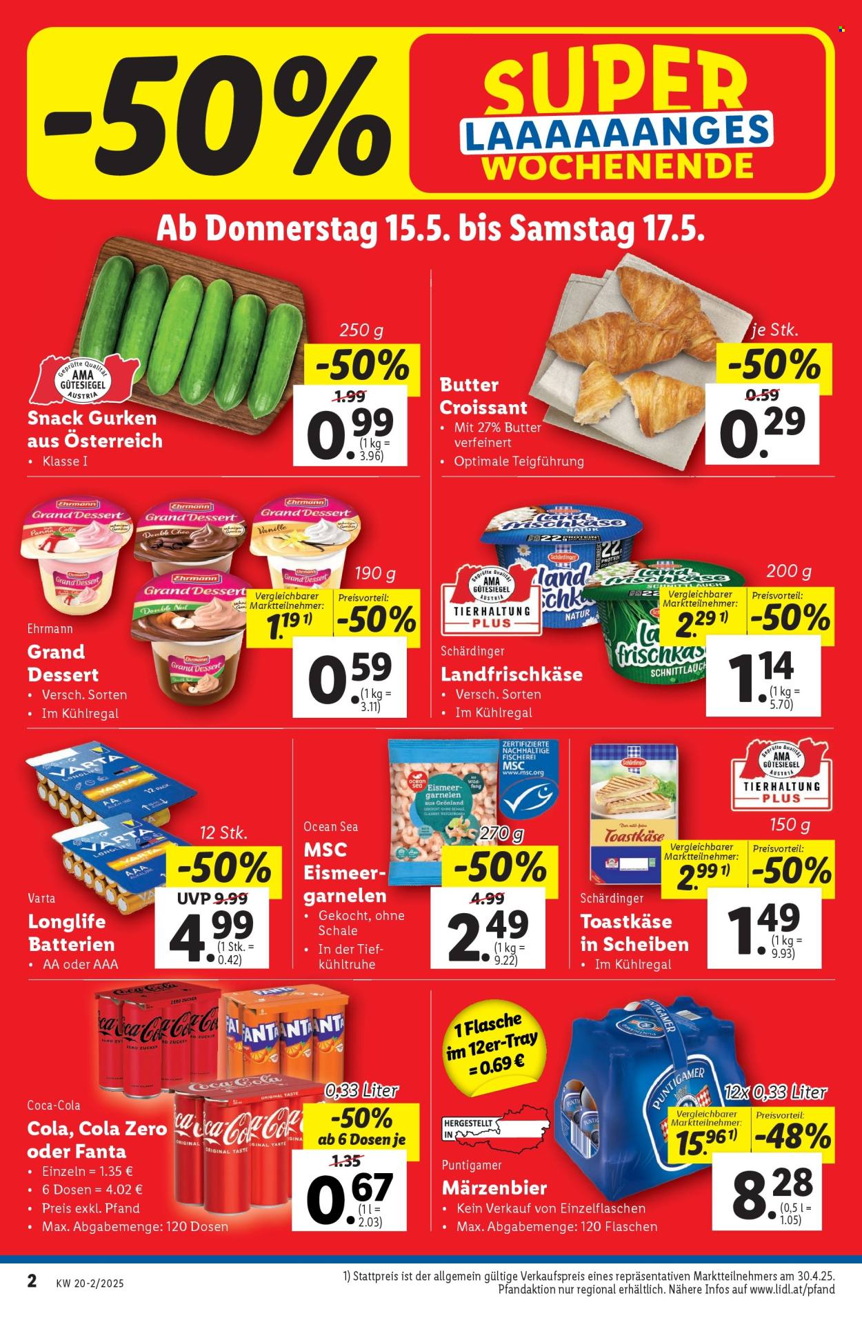 Leták Lidl - 15.5.2025 - 21.5.2025. Strana 4