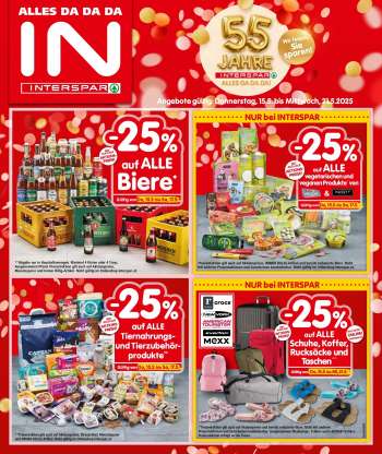Angebote INTERSPAR - 15.5.2025 - 21.5.2025.