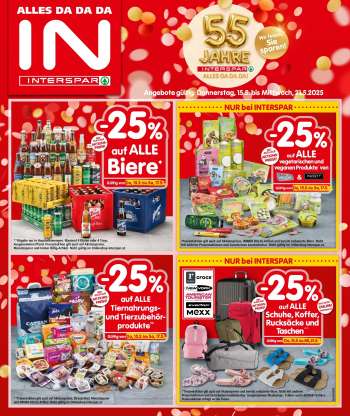 Angebote INTERSPAR - 15.5.2025 - 21.5.2025.