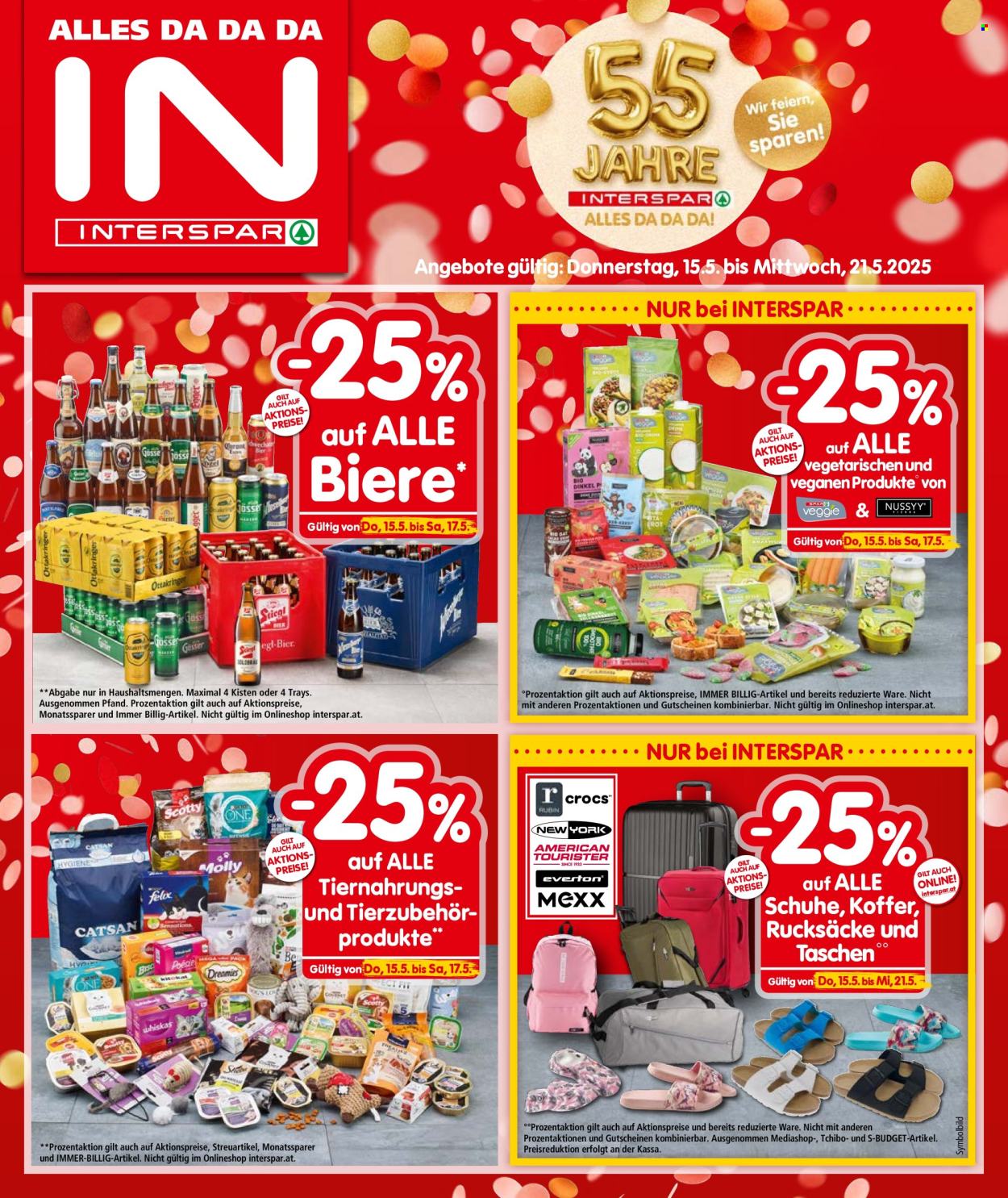 Leták INTERSPAR - 15.5.2025 - 21.5.2025. Strana 1