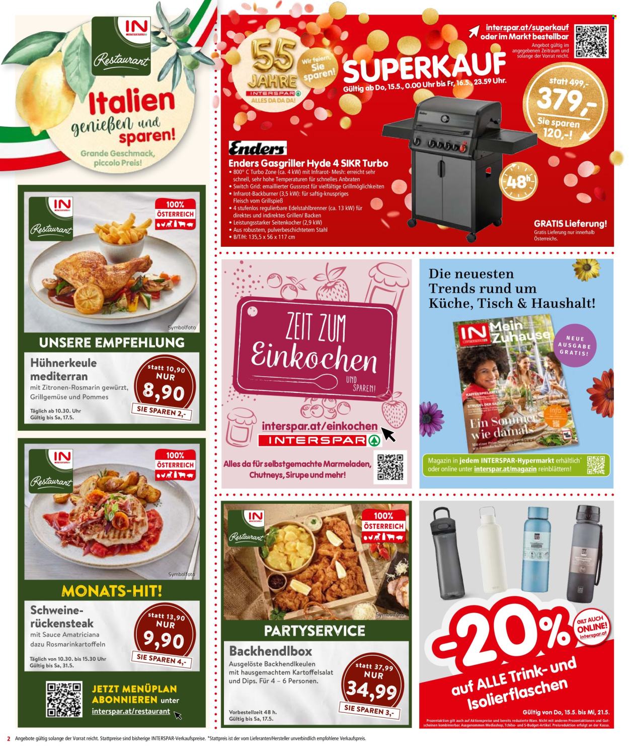 Leták INTERSPAR - 15.5.2025 - 21.5.2025. Strana 2