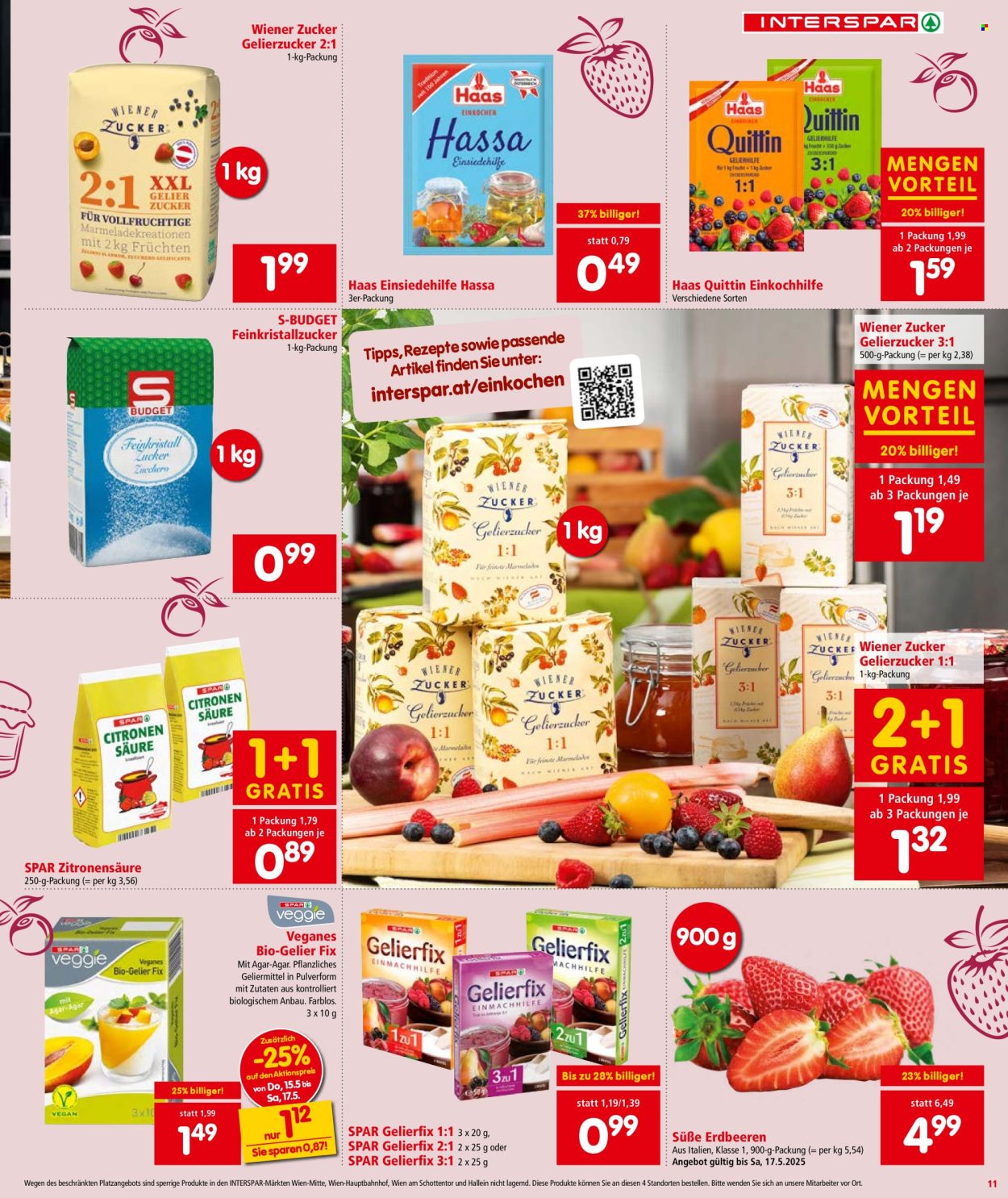 Leták INTERSPAR - 15.5.2025 - 21.5.2025. Strana 11
