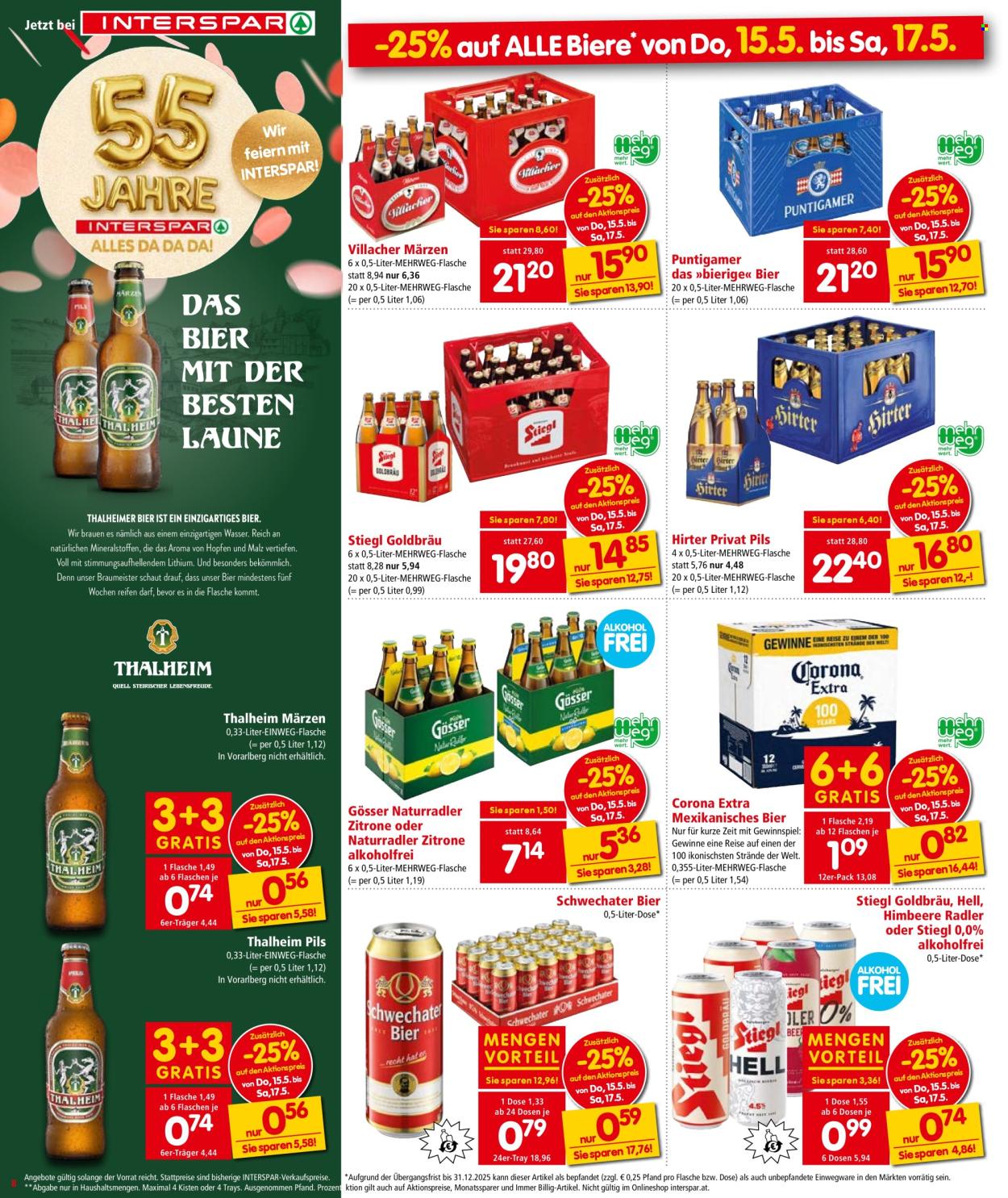 Leták INTERSPAR - 15.5.2025 - 21.5.2025. Strana 8