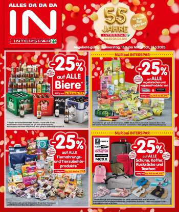 Angebote INTERSPAR - 15.5.2025 - 21.5.2025.