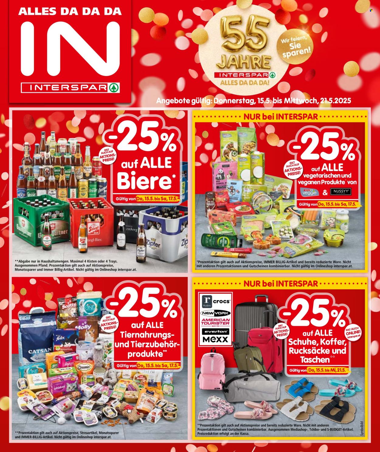 Leták INTERSPAR - 15.5.2025 - 21.5.2025. Strana 1
