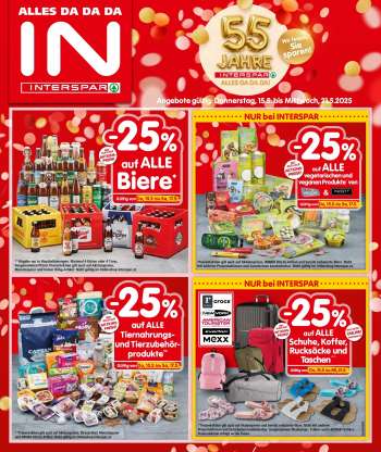 Angebote INTERSPAR - 15.5.2025 - 21.5.2025.