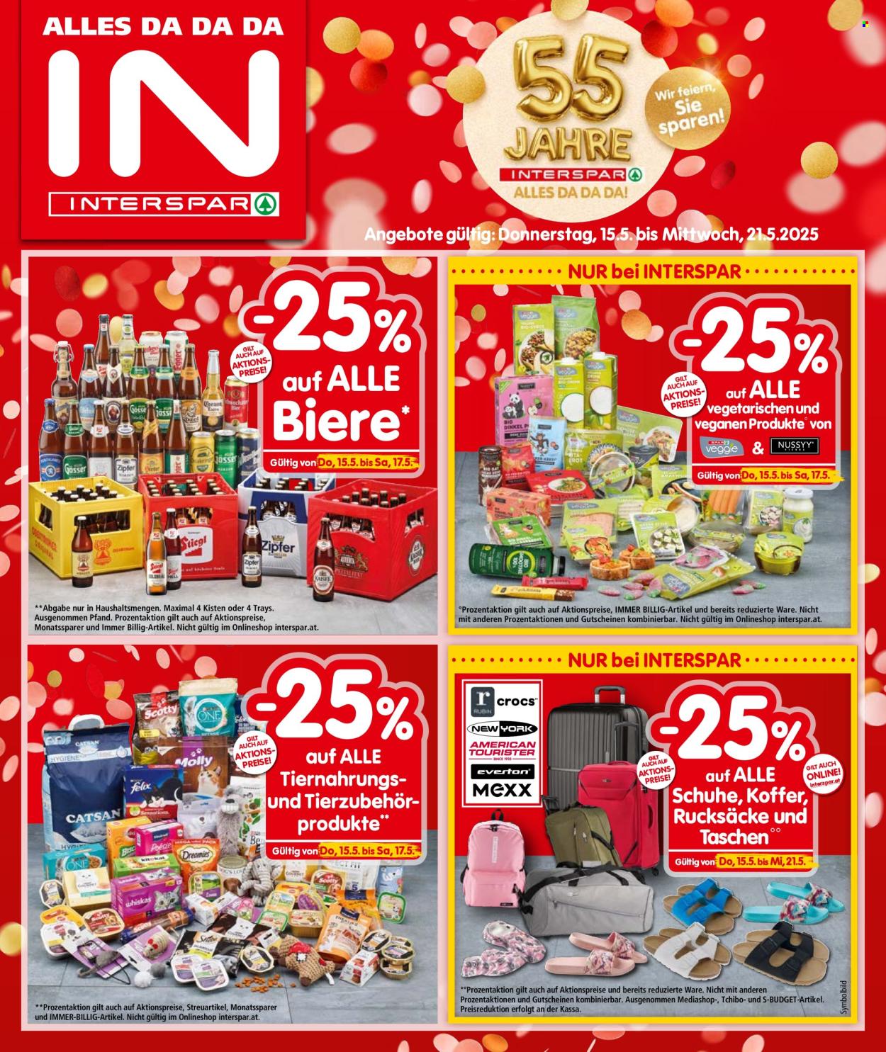 Leták INTERSPAR - 15.5.2025 - 21.5.2025. Strana 1