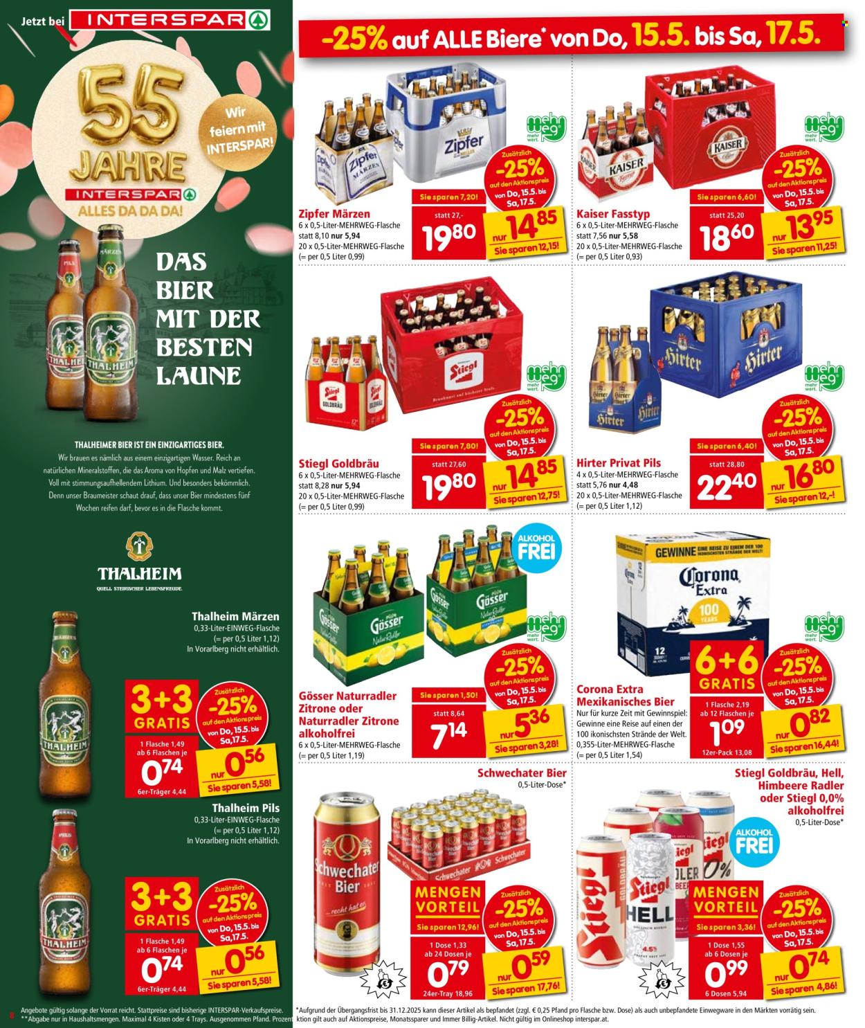 Leták INTERSPAR - 15.5.2025 - 21.5.2025. Strana 8