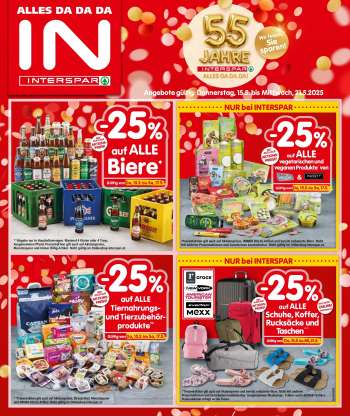 Angebote INTERSPAR - 15.5.2025 - 21.5.2025.