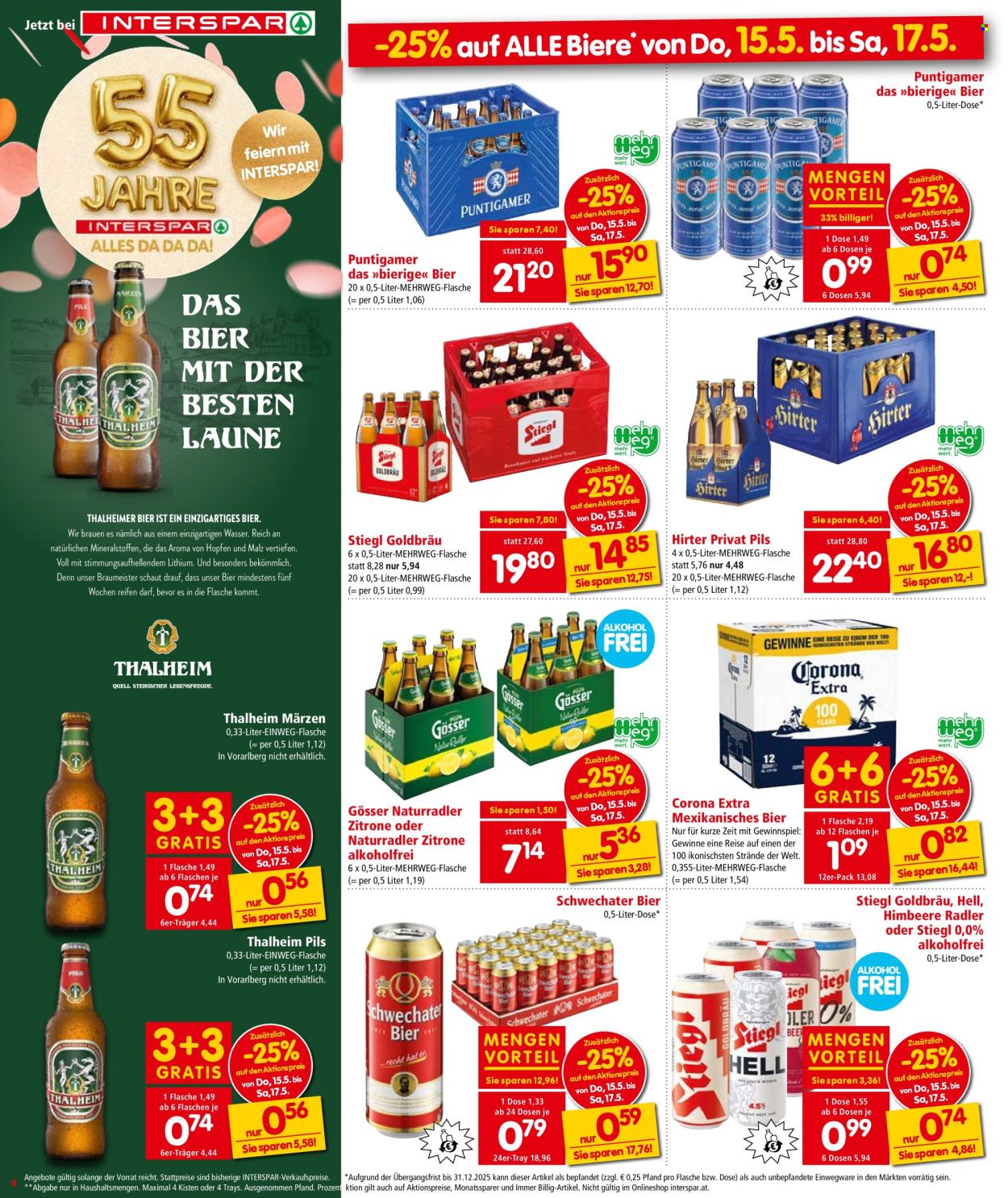 Leták INTERSPAR - 15.5.2025 - 21.5.2025. Strana 8