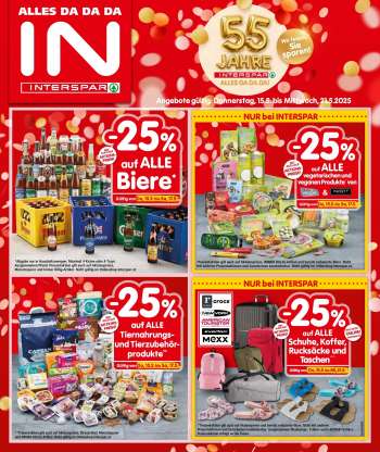 Angebote INTERSPAR - 15.5.2025 - 21.5.2025.