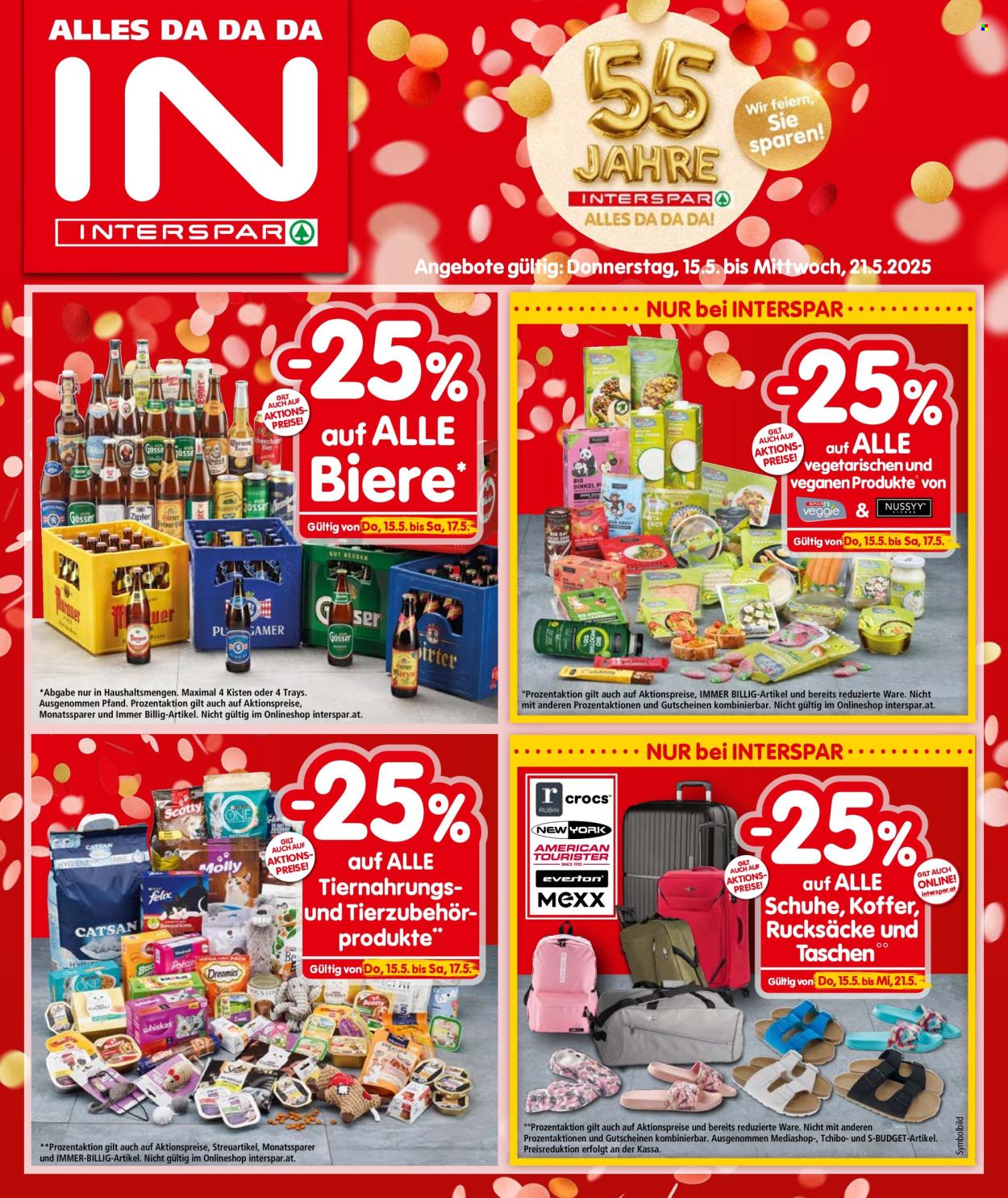 Leták INTERSPAR - 15.5.2025 - 21.5.2025. Strana 1