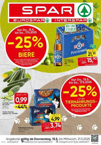 Angebote INTERSPAR - 15.5.2025 - 21.5.2025.