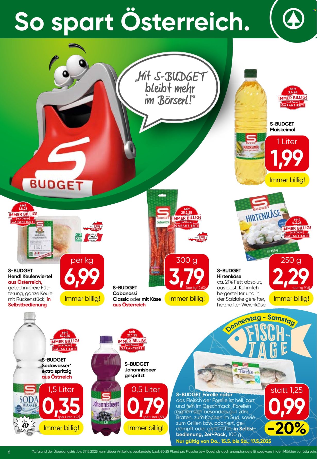 Leták EUROSPAR - 15.5.2025 - 21.5.2025. Strana 6