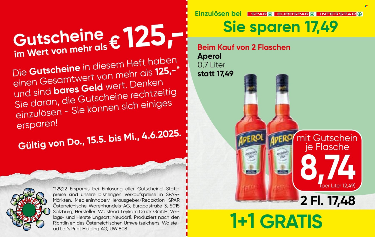 Leták SPAR - 15.5.2025 - 4.6.2025. Strana 2