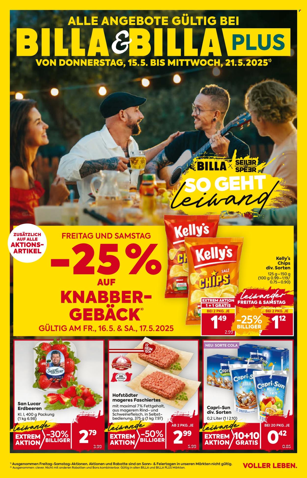 Leták Billa - 15.5.2025 - 21.5.2025. Strana 1