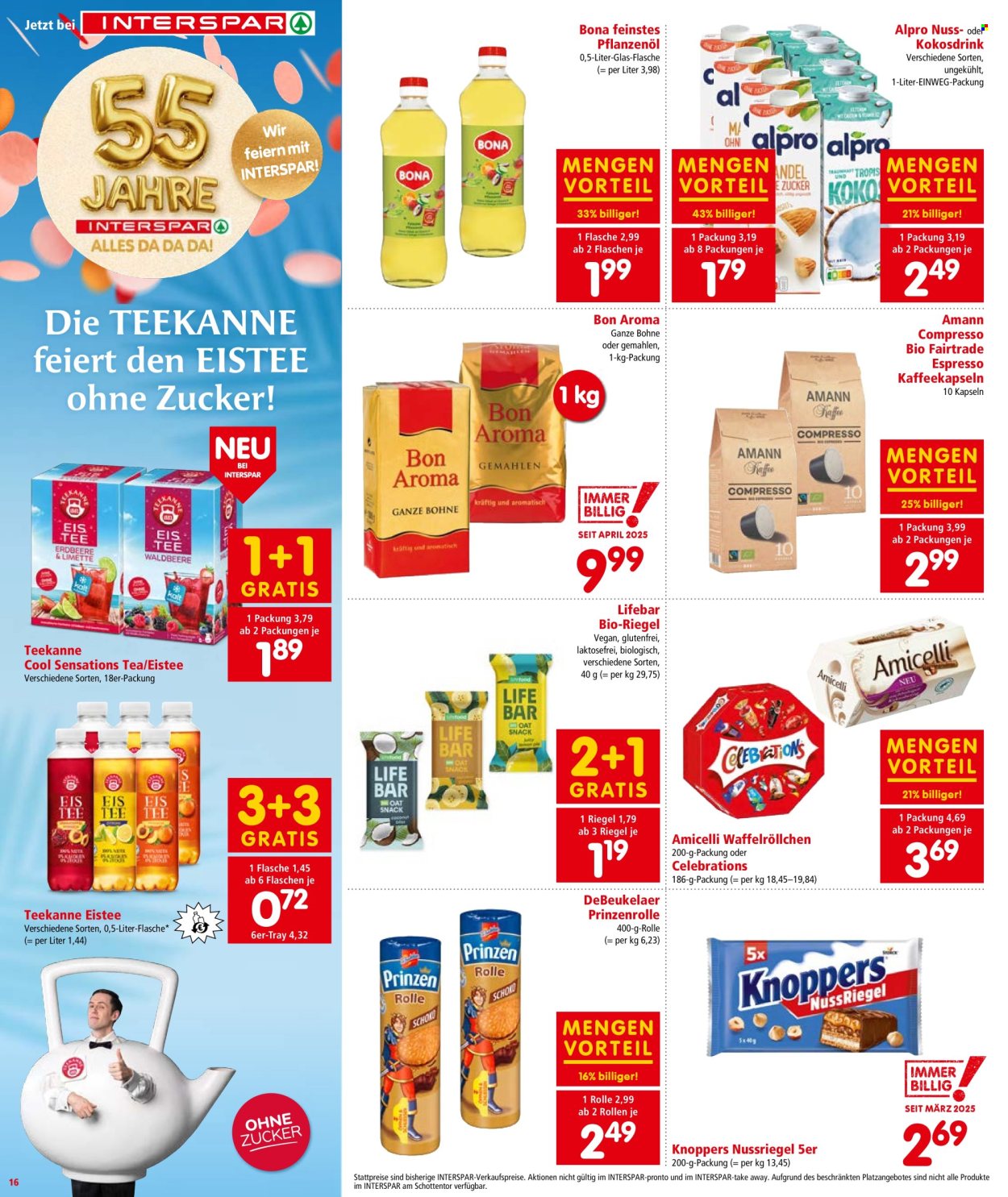 Leták INTERSPAR - 22.5.2025 - 4.6.2025. Strana 16