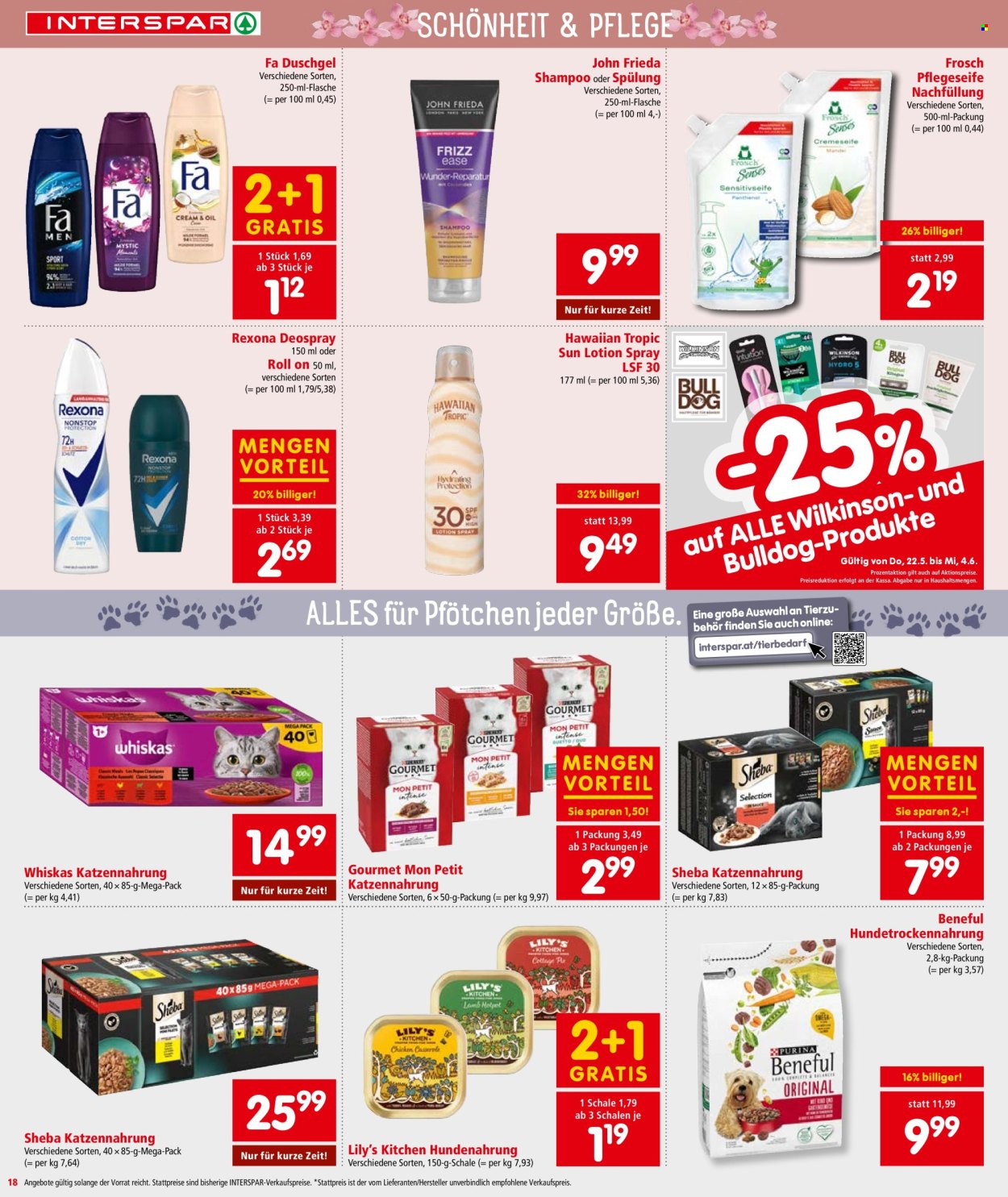 Leták INTERSPAR - 22.5.2025 - 4.6.2025. Strana 18