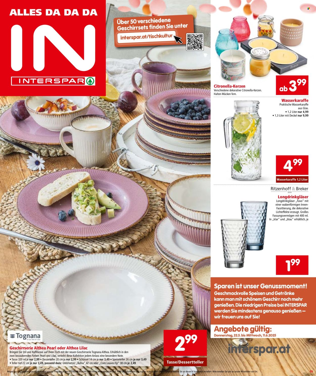 Leták INTERSPAR - 22.5.2025 - 4.6.2025. Strana 19