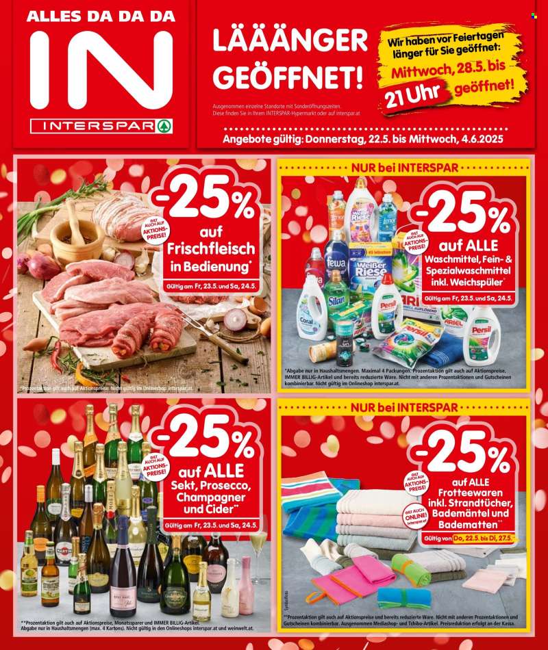 Angebote INTERSPAR - 22.5.2025 - 4.6.2025.