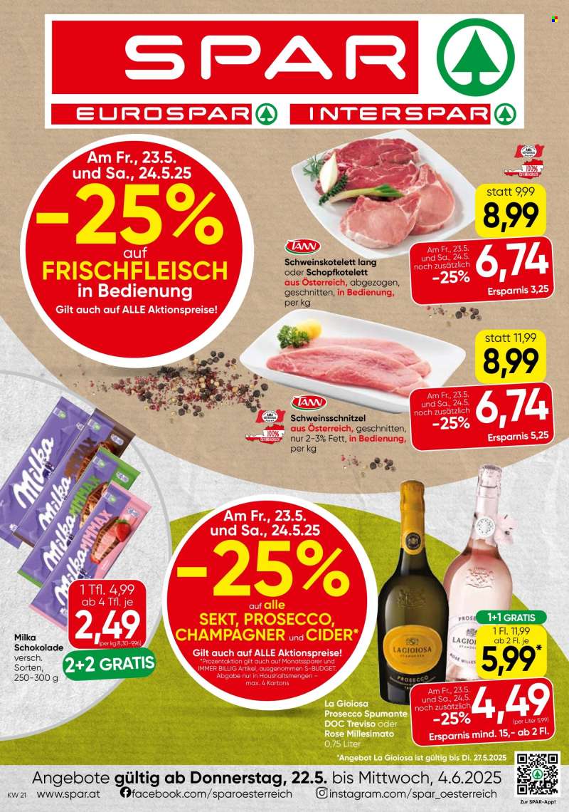 Angebote SPAR - 22.5.2025 - 4.6.2025.
