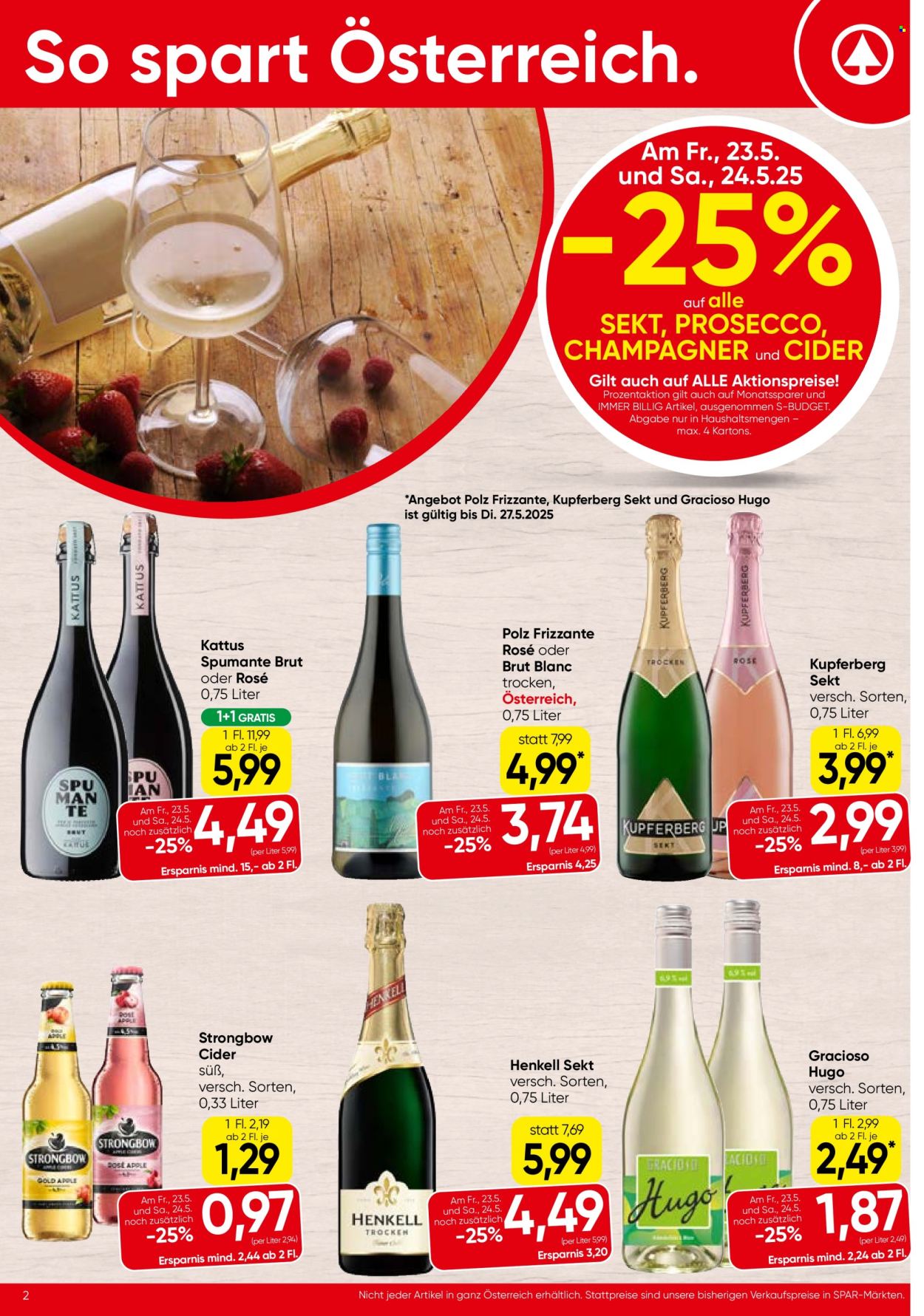 Leták INTERSPAR - 22.5.2025 - 4.6.2025. Strana 2