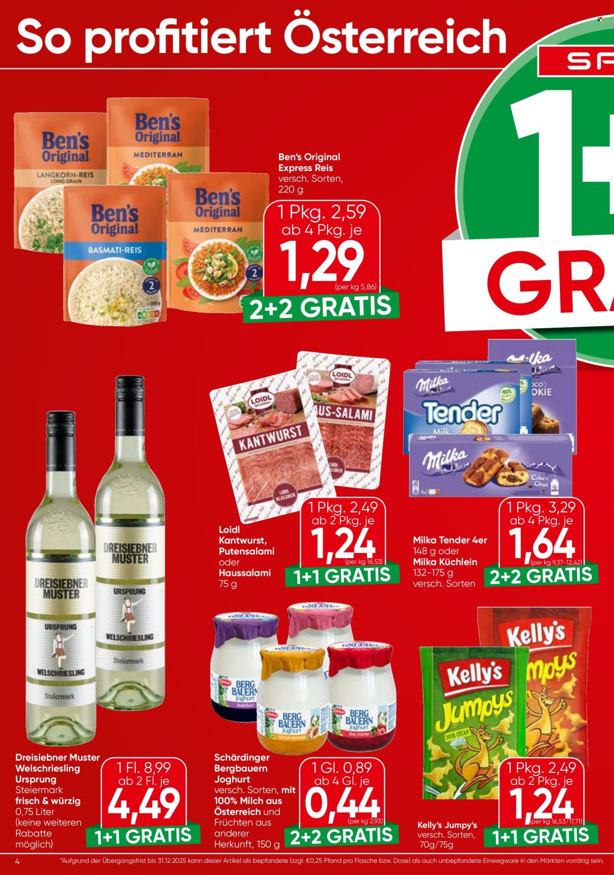 Leták INTERSPAR - 22.5.2025 - 4.6.2025. Strana 4