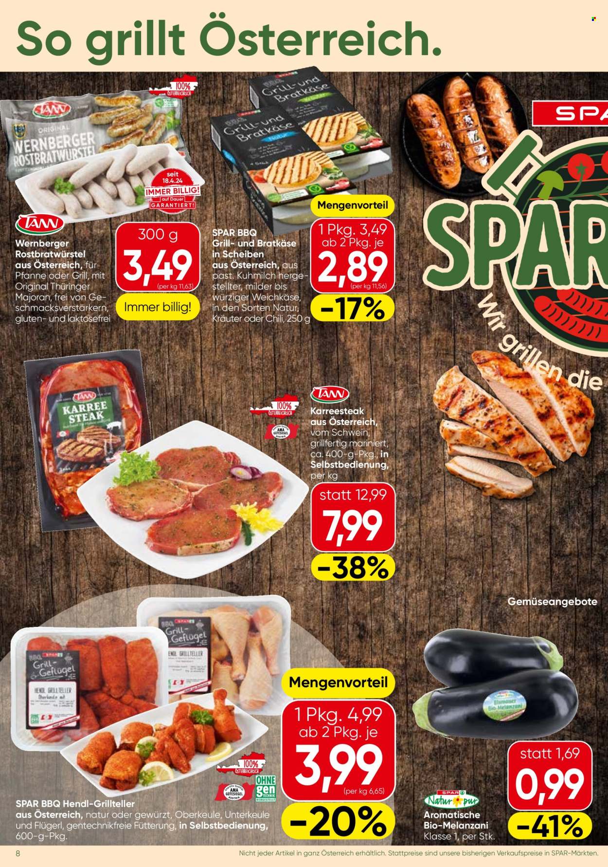 Leták INTERSPAR - 22.5.2025 - 4.6.2025. Strana 8