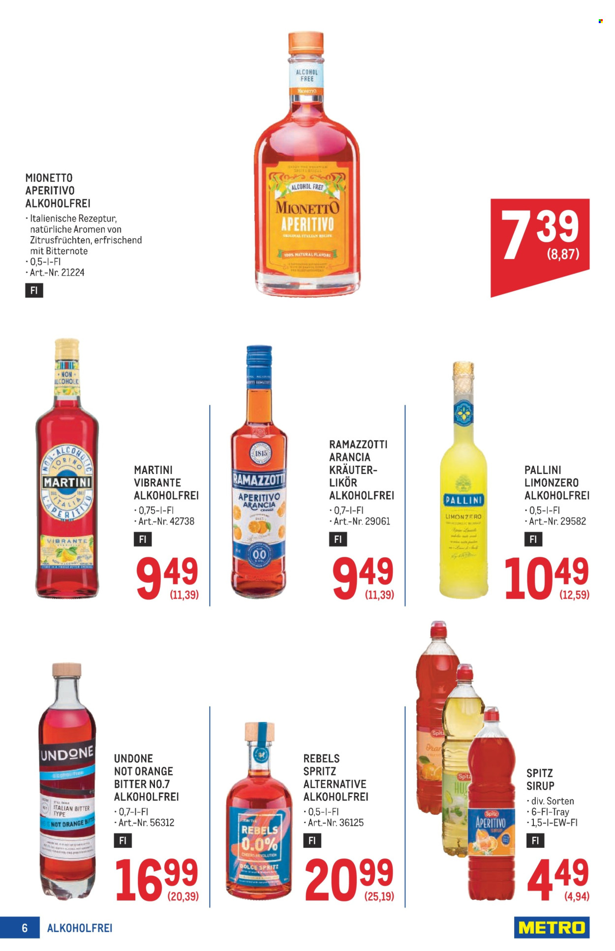 Angebote Metro - 29.5.2025 - 1.10.2025. Seite 6